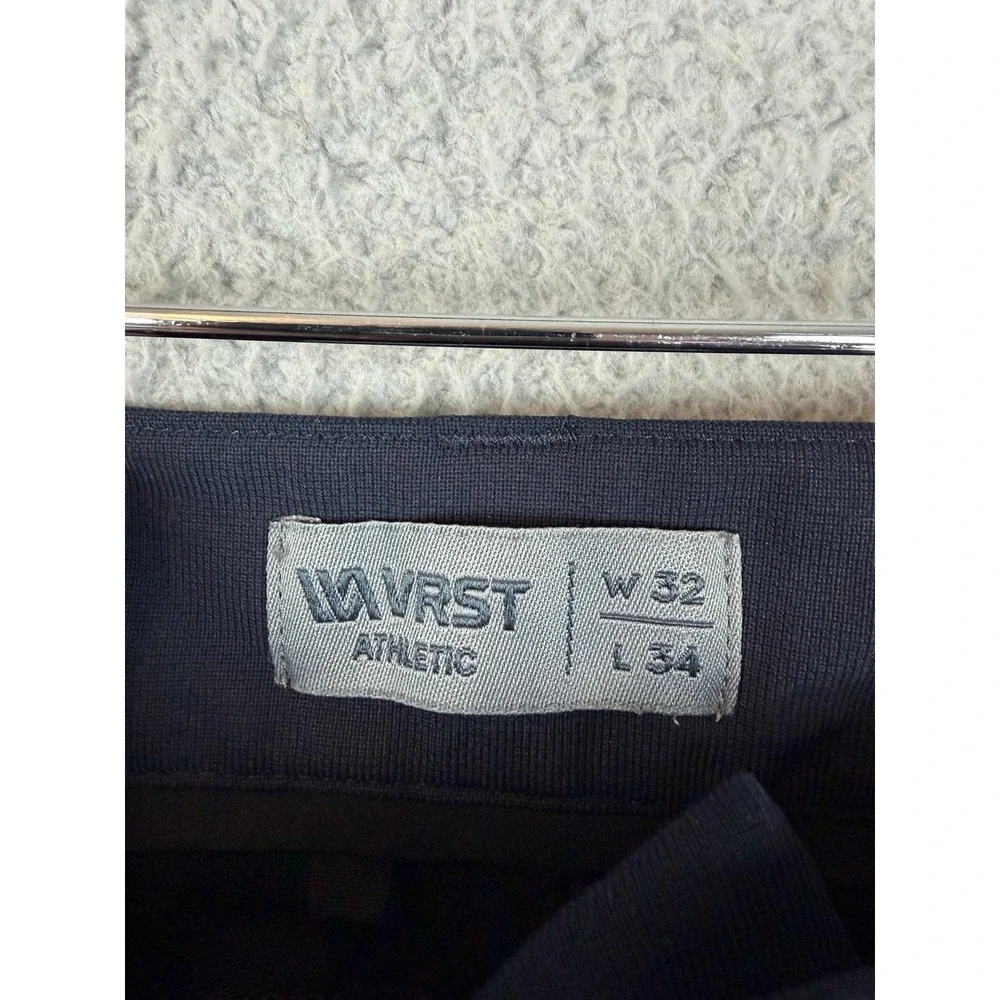 VRST Athletic Pants Mens 32x34 Blue Performance Stretch Golf Khakis Casual Men